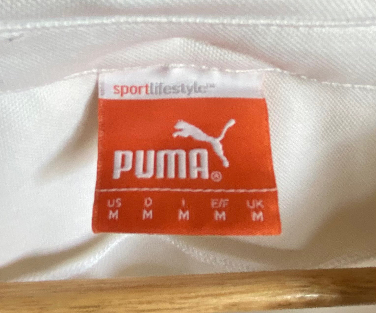 Maillot blanc et rouge Stuttgart Puma (M)